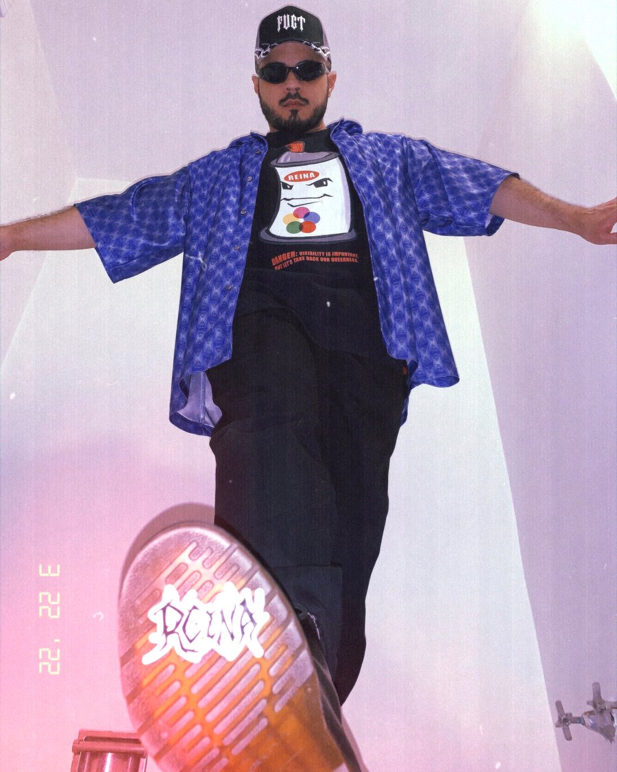 Image of REINA SPRAY PAINT TEE