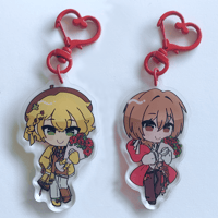 Image 3 of Red Bouquet Keychains