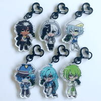 Image 1 of Noir Bouquet Keychains