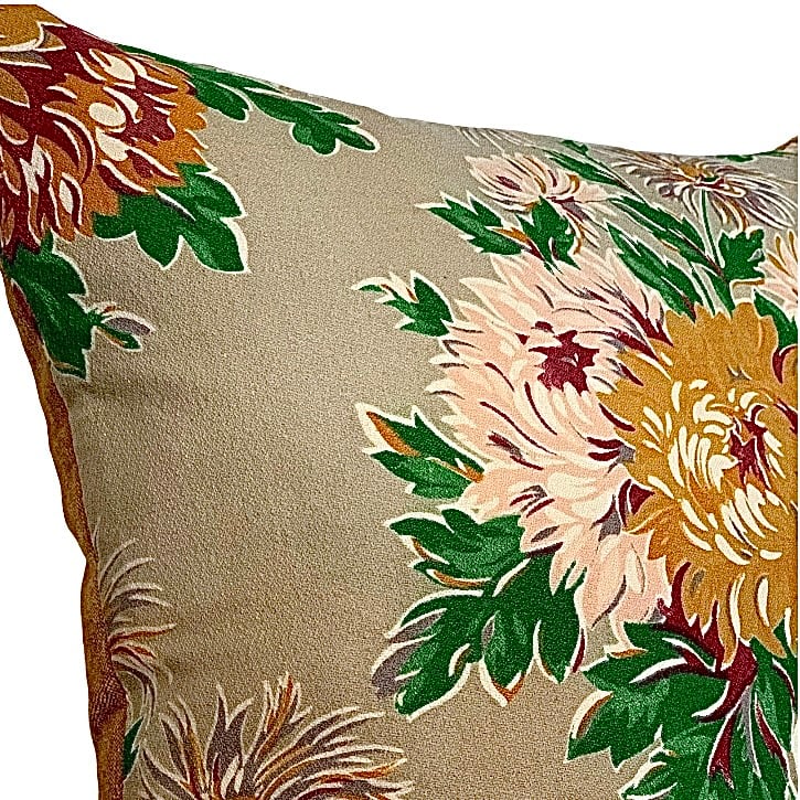 Beverley Vintage Cushion Cover Butterscotch Image 3