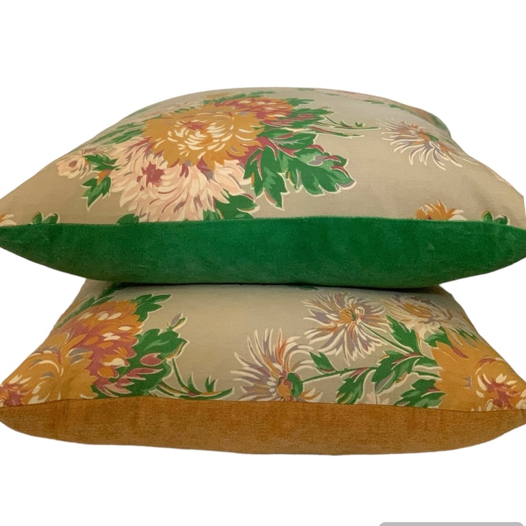 Beverley Vintage Cushion Cover Butterscotch Image 5