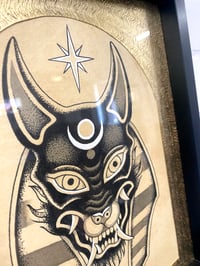 Image 3 of Anubis Head Flash Design (ORIGINAL)