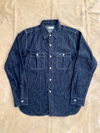 Image 2 of WAREHOUSE & CO DUCK DIGGER DENIM WORKWEAR SHIRT