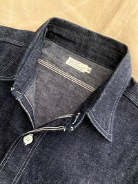 Image 4 of WAREHOUSE & CO DUCK DIGGER DENIM WORKWEAR SHIRT