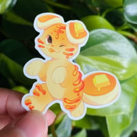 Image 2 of Pancake Cat STICKER PACK