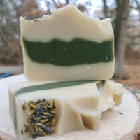 Image 1 of Basil Mint & Lavender Shampoo Bar 