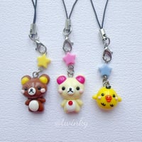 Image 1 of Rilakkuma Inspired Polymer Clay Charm