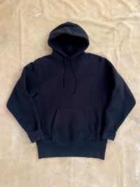 Image 2 of CAMBER CROSS-KNIT BLACK HOODIE