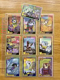 Image 1 of Series 2 Bluey X-Men Trading Card Set