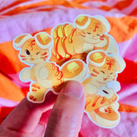 Image 1 of Pancake Cat STICKER PACK