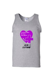 Image 4 of GLIM CLOTHING LET GOD’S Move TANK TOPS!