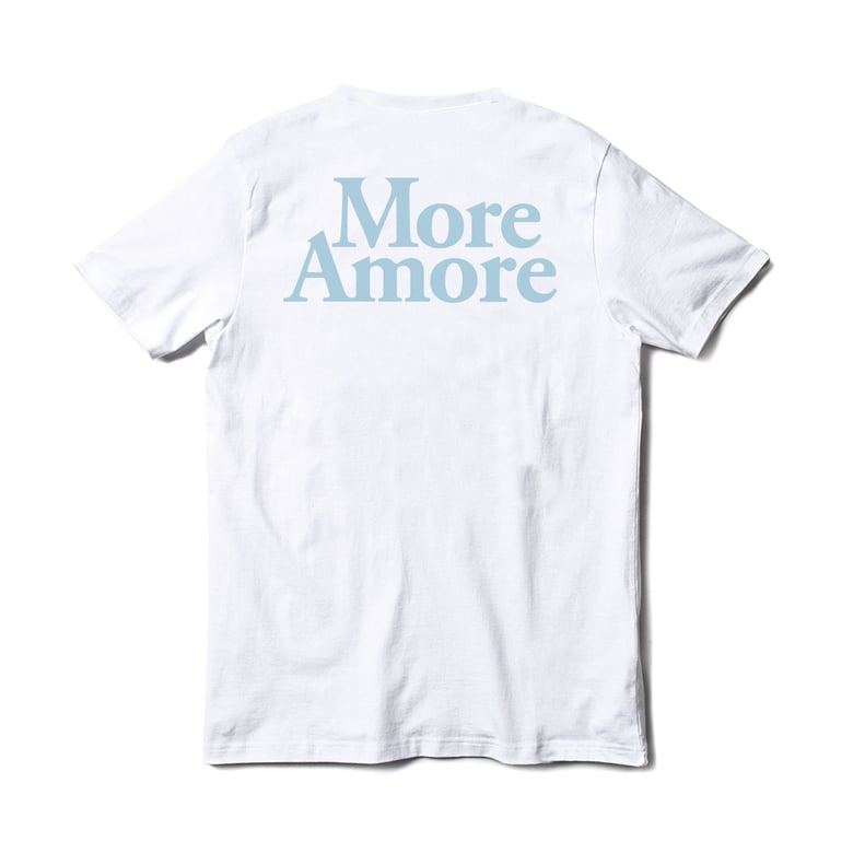 Image of S/S MORE AMORE - CRYSTAL BLUE - LIMITED TO 50 PIECES!