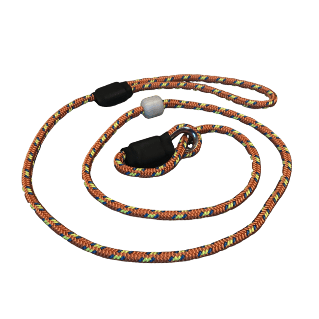 6mm Premium Rope Slip Lead -Rusty Orange