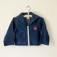 Image 1 of Veste jean bateau 4 ans années 90 seconde main