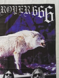 Image 4 of DESTROYER 666 - Unchain the wolves Flag (cloth poster Banner tapestry) Black metal