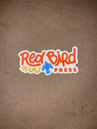 Image 3 of Red Bird Logo Sticker