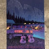 O.A.R.  (MIRROR FOIL) Columbia Maryland July 27 2024 Poster