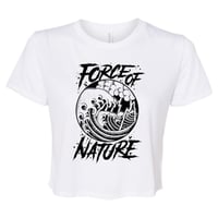 Force of Nature — Great Wave Crop Top