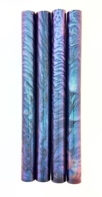 Image 3 of 'Dark Star' Bespoke Pen Blanks! High pressure cast in Alumilite Resin, color-shift and black pigment