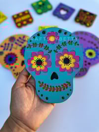 Image 3 of SUGAR SKULLS SVG / ARCHIVO DIGITAL 