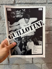 Image 1 of Vintage 1996 Guillotine Hardcore Fanzine 