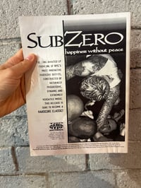 Image 2 of Vintage 1996 Guillotine Hardcore Fanzine 