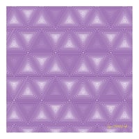 Triangle Tesselation - Purple on White