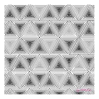 Triangle Tesselation - Black on White