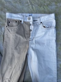 Image 1 of Illustrated Jeans No 5 - Two Tone - W27