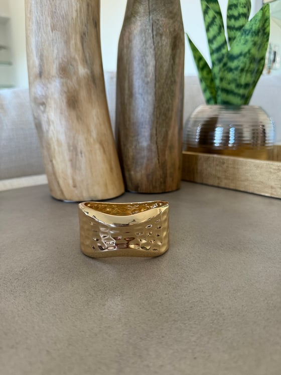 Image of "VICTORIA"  GOLD CUFF BANGLE 