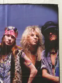 Image 4 of GUNS N ROSES - Band photo Flag (cloth poster Banner tapestry) Heavy metal Hair Glam metal Slash