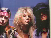 Image 6 of GUNS N ROSES - Band photo Flag (cloth poster Banner tapestry) Heavy metal Hair Glam metal Slash