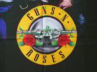 Image 7 of GUNS N ROSES - Band photo Flag (cloth poster Banner tapestry) Heavy metal Hair Glam metal Slash