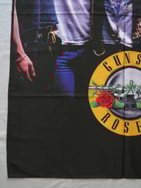 Image 9 of GUNS N ROSES - Band photo Flag (cloth poster Banner tapestry) Heavy metal Hair Glam metal Slash