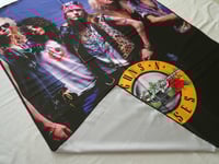 Image 11 of GUNS N ROSES - Band photo Flag (cloth poster Banner tapestry) Heavy metal Hair Glam metal Slash