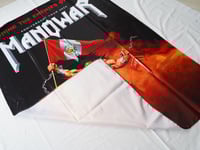 Image 8 of MANOWAR - Tour 2023 Peru Flag (cloth poster Banner tapestry) Heavy metal Power metal