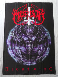 Image 1 of MARDUK - Nightwing Flag (cloth poster Banner tapestry) Swedish Black metal