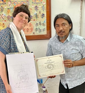 Image of Drawing The Buddha with Georgia Carbone ~ Saturday 8/24, 2-5pm