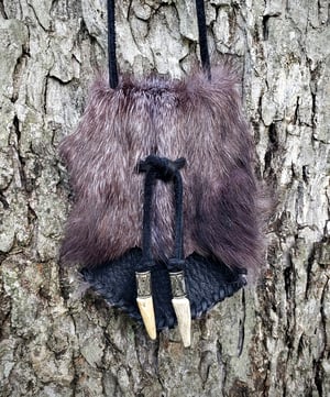 Image of Black Wolf and Elk Bag