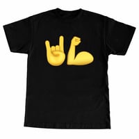 "Emoji" Shirt In Black By Hayward Strong