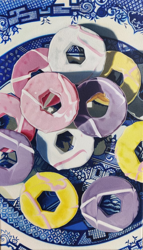 Image of 'Party Rings' Giclee print