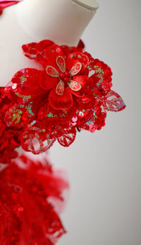 Image 5 of Ruby Dream deluxe floral outfit