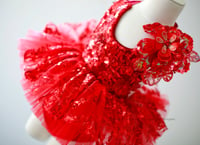 Image 1 of Ruby Dream deluxe floral outfit