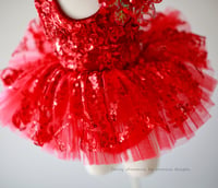 Image 3 of Ruby Dream deluxe floral outfit