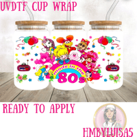 Made in 80s UVDTF cup wrap 