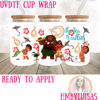 Moana UVDTF cup wrap 