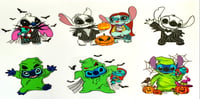 Image 2 of Stitch spooky UVDTF cup wraps 