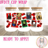 Image 1 of Horror UVDTF cup wrap 