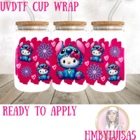 Kitty x Stitch UVDTF cup wrap 