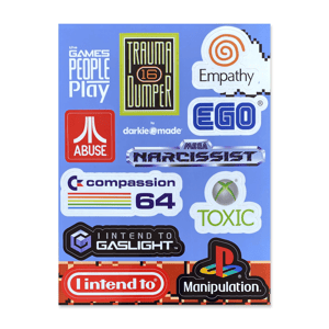 Image of The Games People Play Sticker Pack